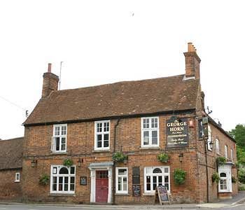 The George & Horn Near Newbury Hotel Kingsclere Eksteriør billede